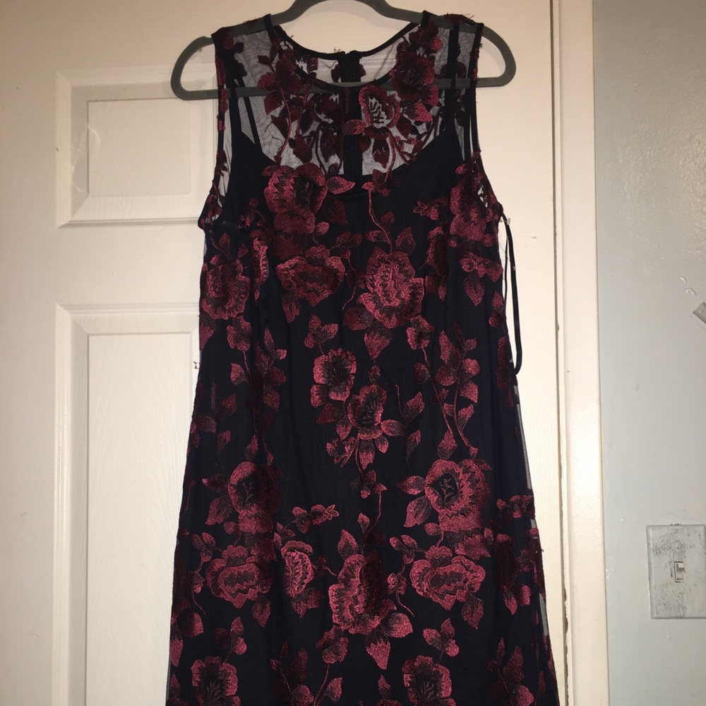 Donna Ricco
Embroidered Mesh Dress - Picture 3 of 5